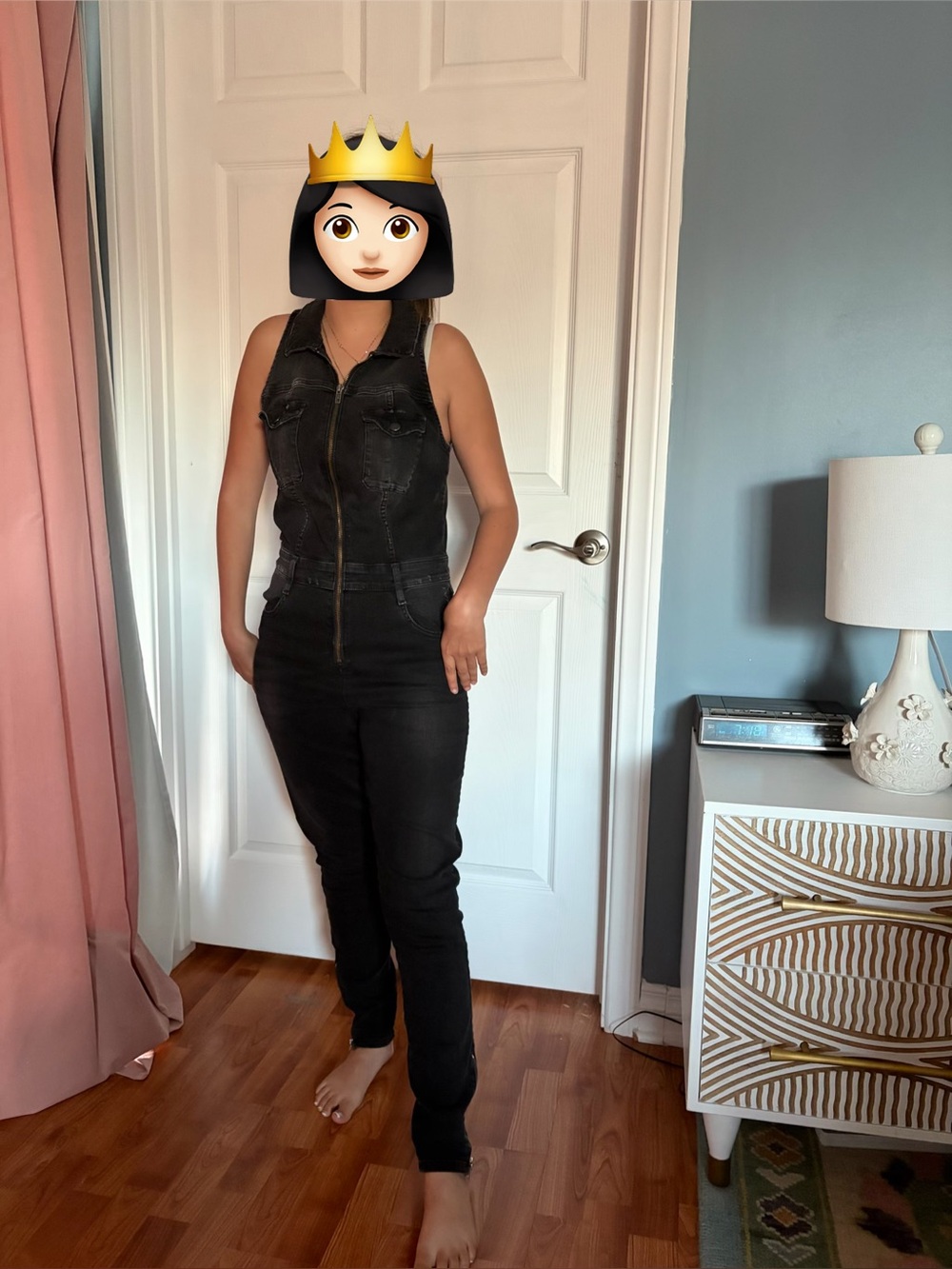 Guess Denim Jumpsuit Sz 6
